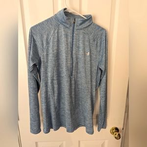 Women's under armour heat heat half zip size large‎